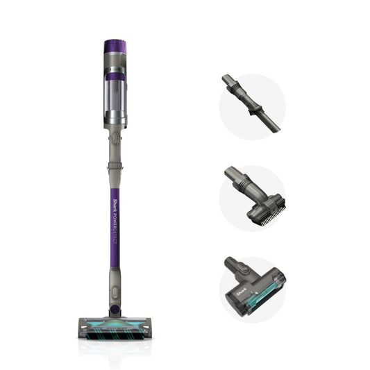 Shark PowerDetect Cordless Stick Vacuum, Powerful Suction, HEPA Filtration, Carpet & Hard Floor, Portable, Stick Vacuum for Pet Hair, Java Ice Blue, IP1255