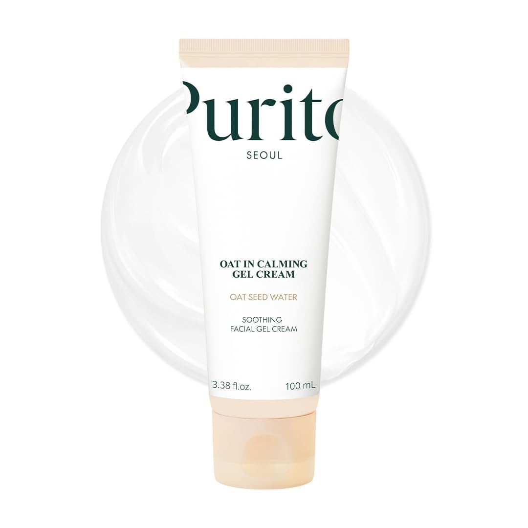 PURITO Panthenol 10% Barrier Cream | Face Moisturizer for Skin Barrier Repair | All skin types, sensitive and blemish-prone skin | Non-Comedogenic, Vegan | Korean Skincare, 100mL, 3.38 fl.oz