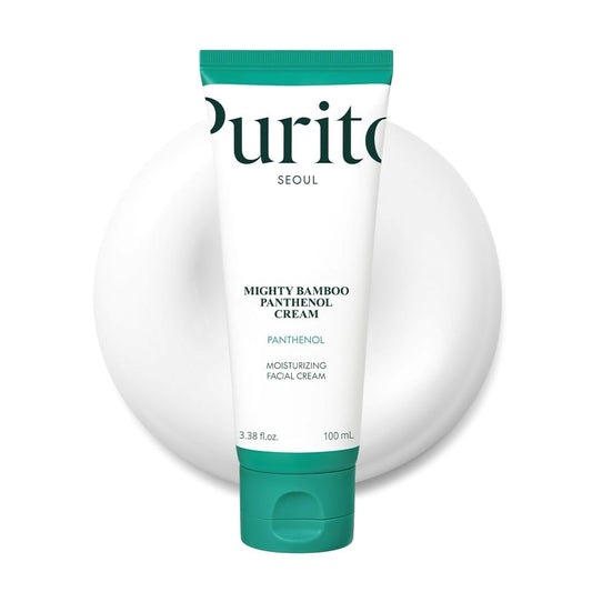 PURITO Panthenol 10% Barrier Cream | Face Moisturizer for Skin Barrier Repair | All skin types, sensitive and blemish-prone skin | Non-Comedogenic, Vegan | Korean Skincare, 100mL, 3.38 fl.oz