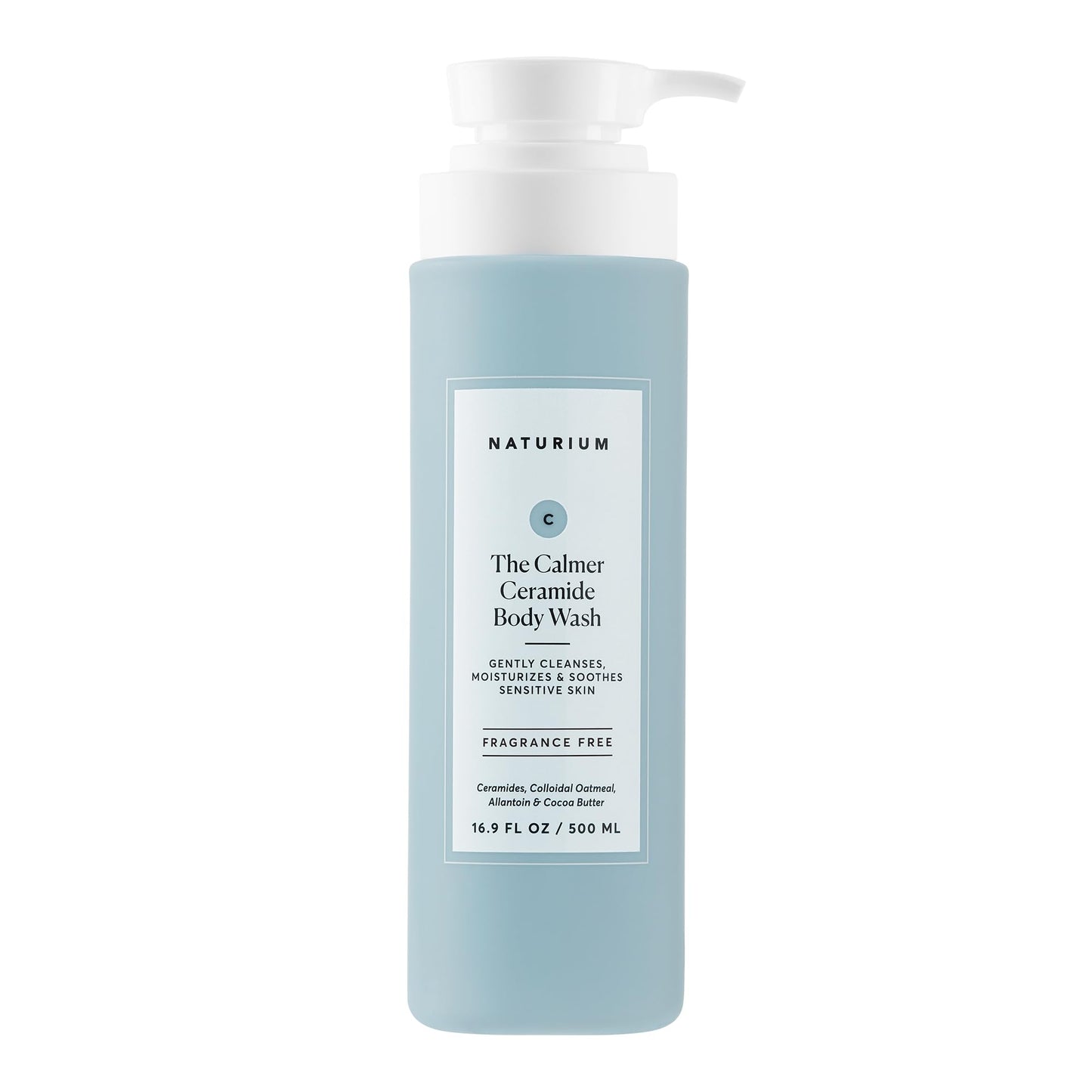 Naturium The Smoother Glycolic Acid Exfoliating Body Wash, Soft & Smoothing Cleanser, 16.9 oz