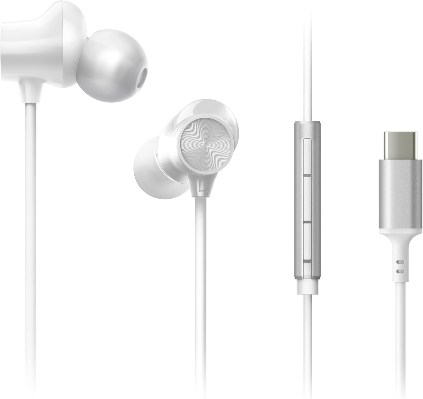 Panasonic ErgoFit Wired Earbuds, In-Ear Headphones with Dynamic Crystal-Clear Sound and Ergonomic Custom-Fit Earpieces (S/M/L), 3.5mm Jack for Phones and Laptops, No Mic - RP-HJE120-K (Black)