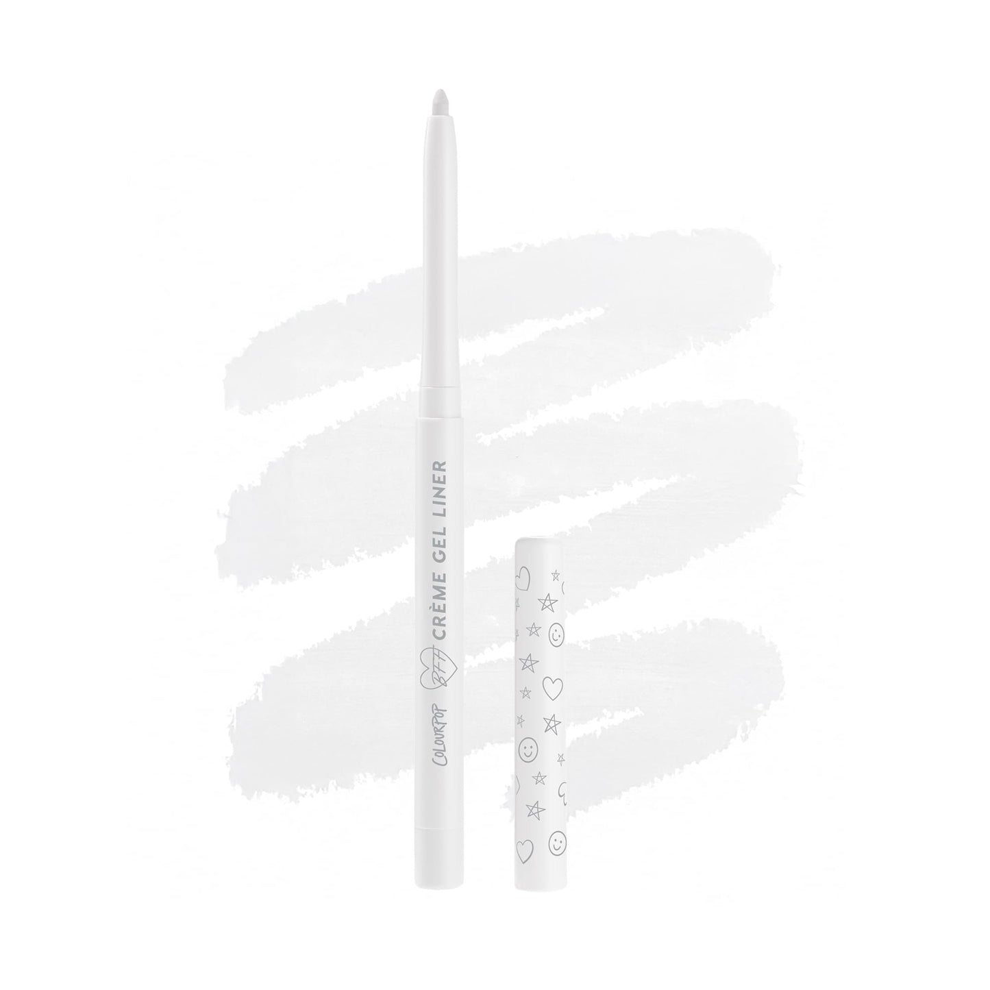 ColourPop Crème Gel Waterproof Eyeliner - 18HR Wear, Ultra-Pigmented Eyeliner Pencil with Matte & Metallic Finishes - Smudge-Proof, Vegan & Cruelty-Free - Plum Smash (0.01 oz)