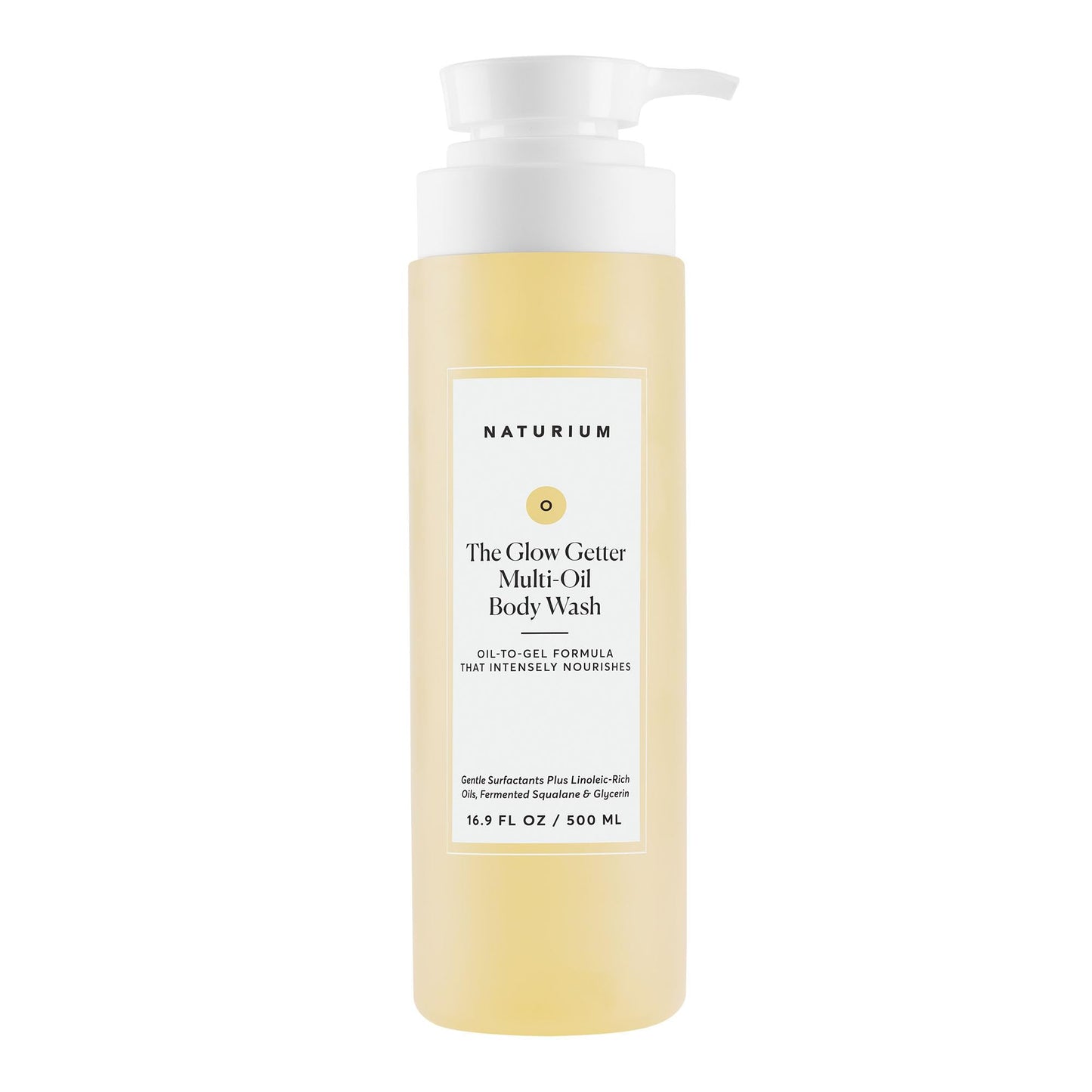 Naturium The Smoother Glycolic Acid Exfoliating Body Wash, Soft & Smoothing Cleanser, 16.9 oz