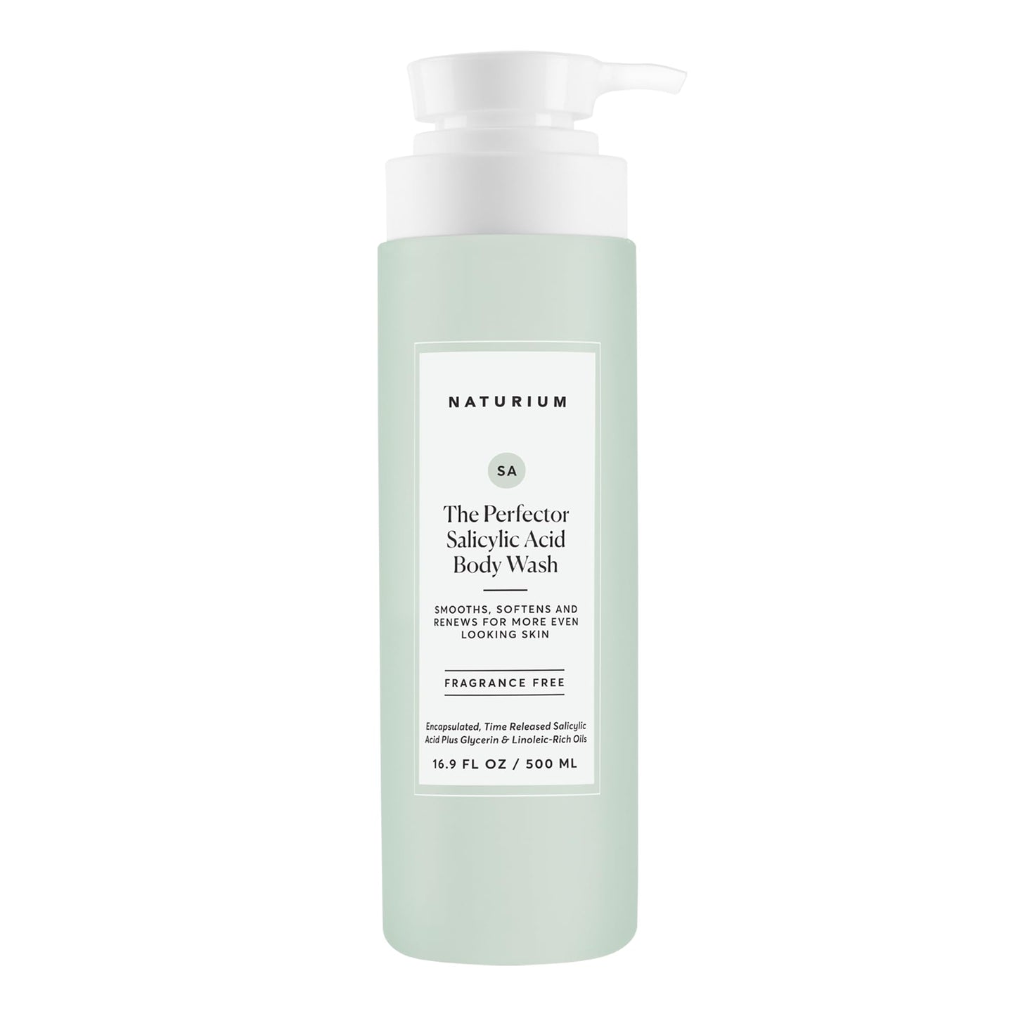 Naturium The Smoother Glycolic Acid Exfoliating Body Wash, Soft & Smoothing Cleanser, 16.9 oz