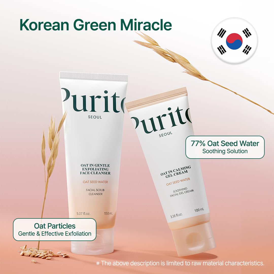 PURITO Panthenol 10% Barrier Cream | Face Moisturizer for Skin Barrier Repair | All skin types, sensitive and blemish-prone skin | Non-Comedogenic, Vegan | Korean Skincare, 100mL, 3.38 fl.oz