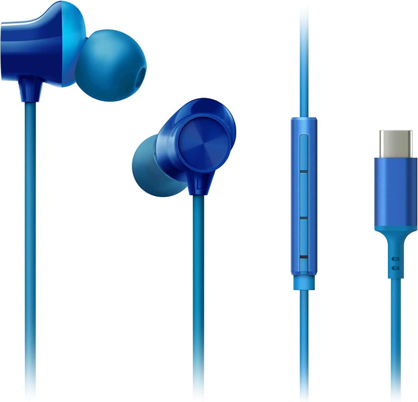 Panasonic ErgoFit Wired Earbuds, In-Ear Headphones with Dynamic Crystal-Clear Sound and Ergonomic Custom-Fit Earpieces (S/M/L), 3.5mm Jack for Phones and Laptops, No Mic - RP-HJE120-K (Black)