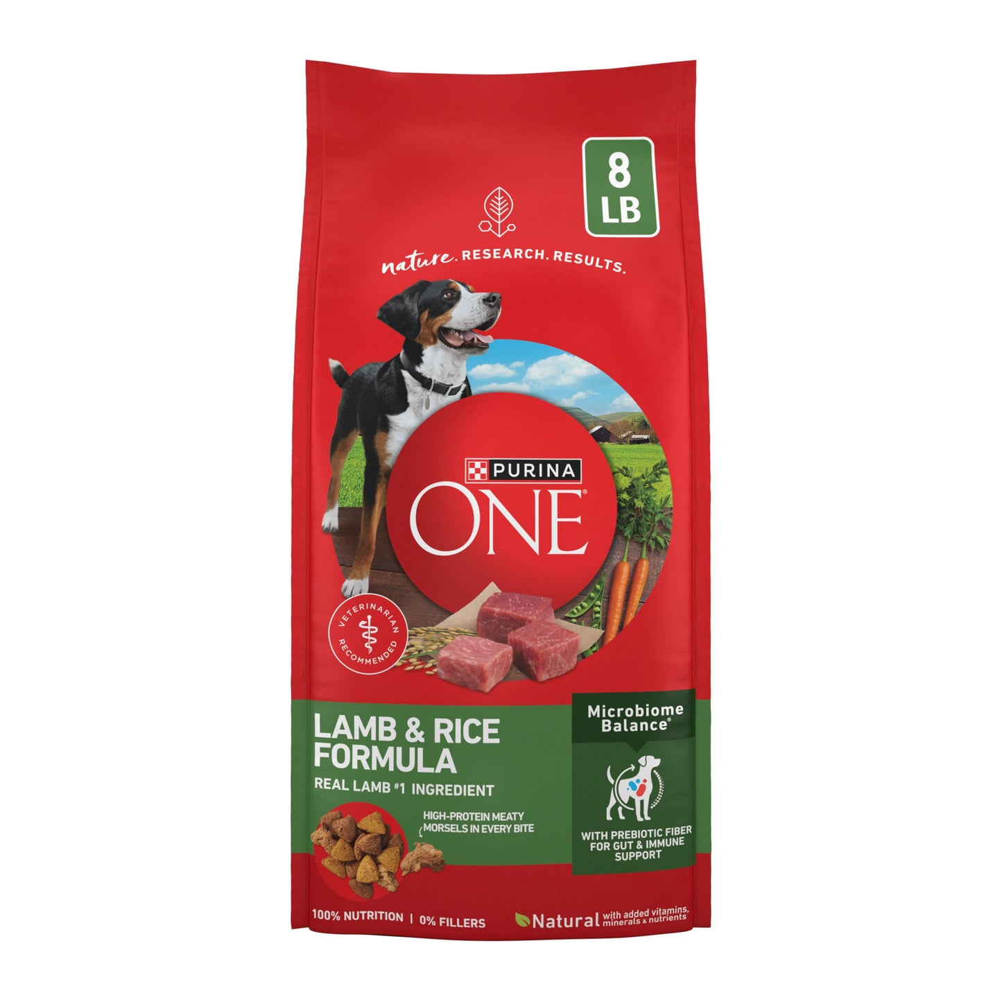 Purina ONE Dry Dog Food Lamb and Rice Formula - 31.1 lb. Bag