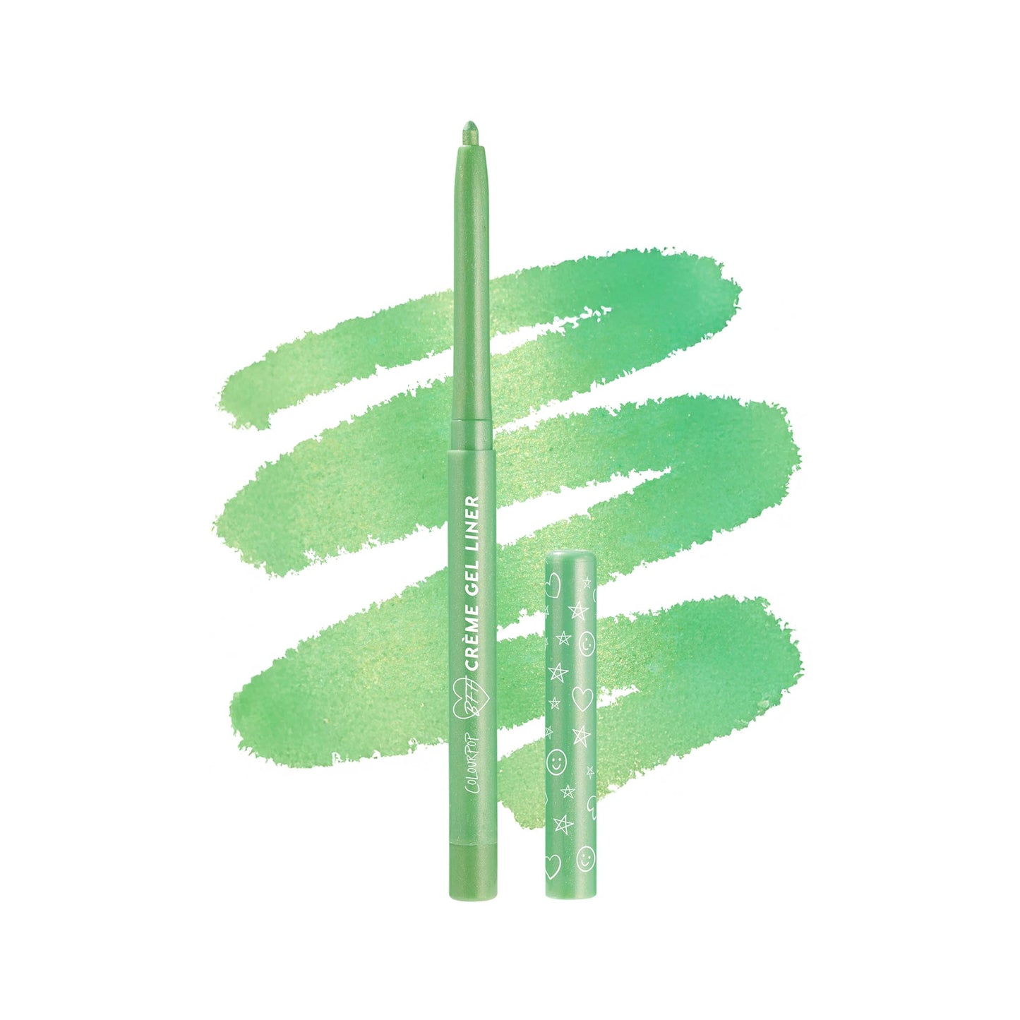 ColourPop Crème Gel Waterproof Eyeliner - 18HR Wear, Ultra-Pigmented Eyeliner Pencil with Matte & Metallic Finishes - Smudge-Proof, Vegan & Cruelty-Free - Plum Smash (0.01 oz)