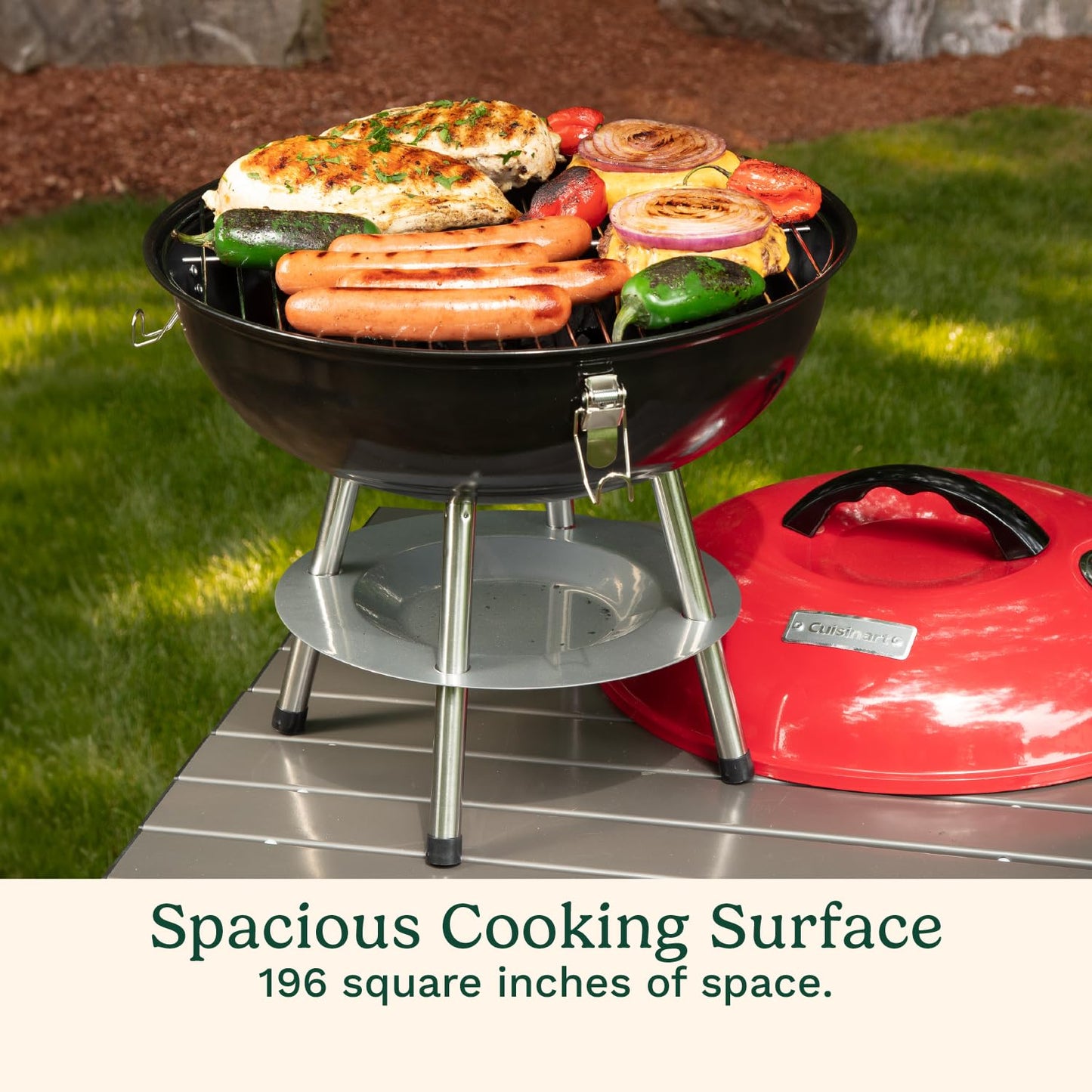Cuisinart 14" Portable Charcoal Grill