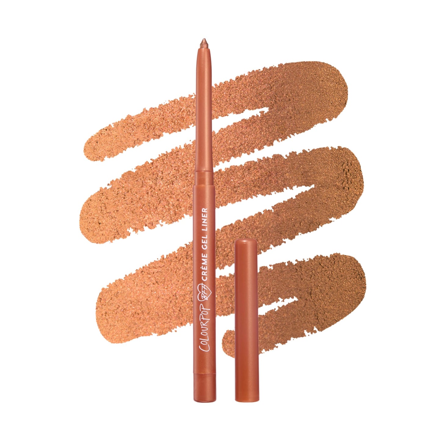 ColourPop Crème Gel Waterproof Eyeliner - 18HR Wear, Ultra-Pigmented Eyeliner Pencil with Matte & Metallic Finishes - Smudge-Proof, Vegan & Cruelty-Free - Plum Smash (0.01 oz)