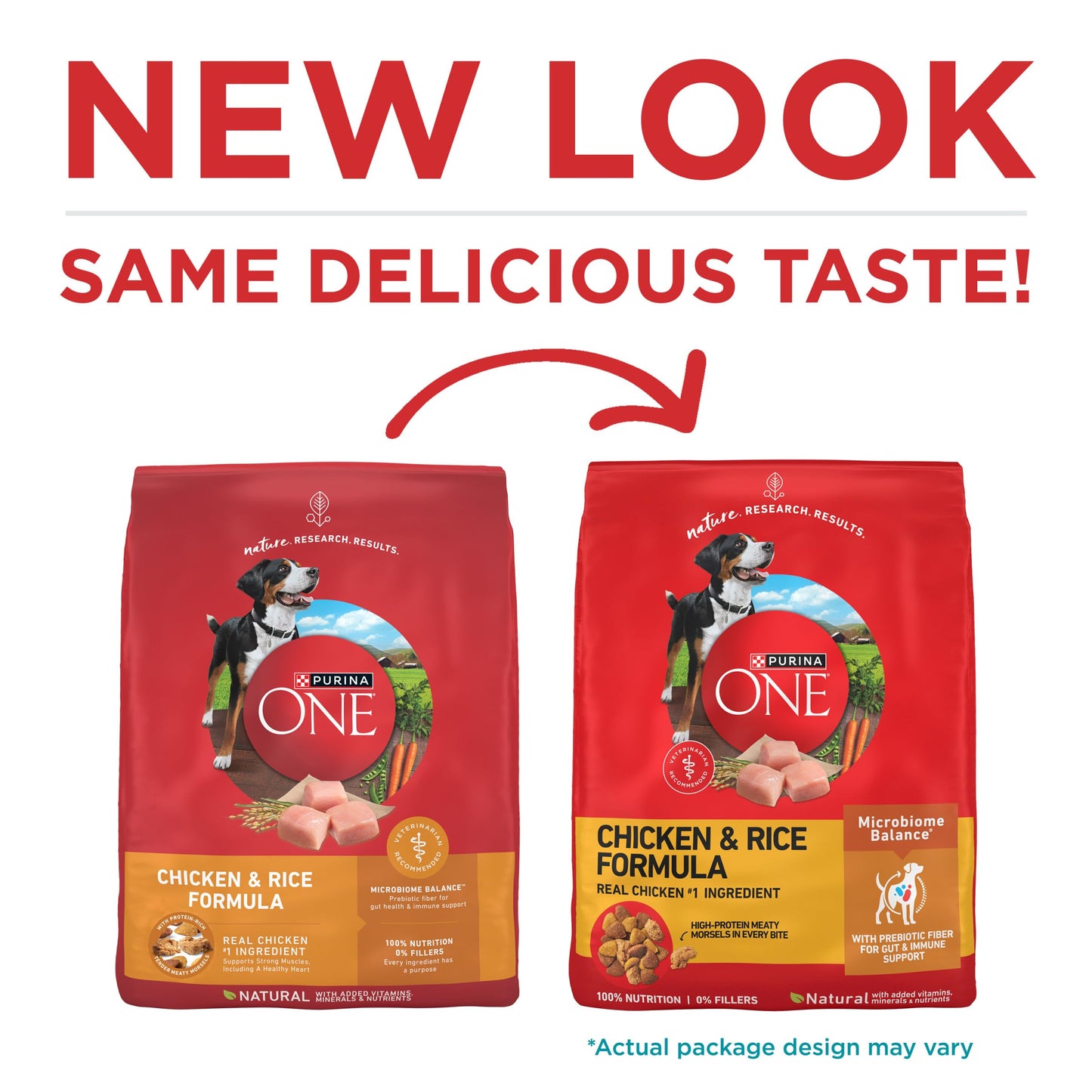Purina ONE Dry Dog Food Lamb and Rice Formula - 31.1 lb. Bag