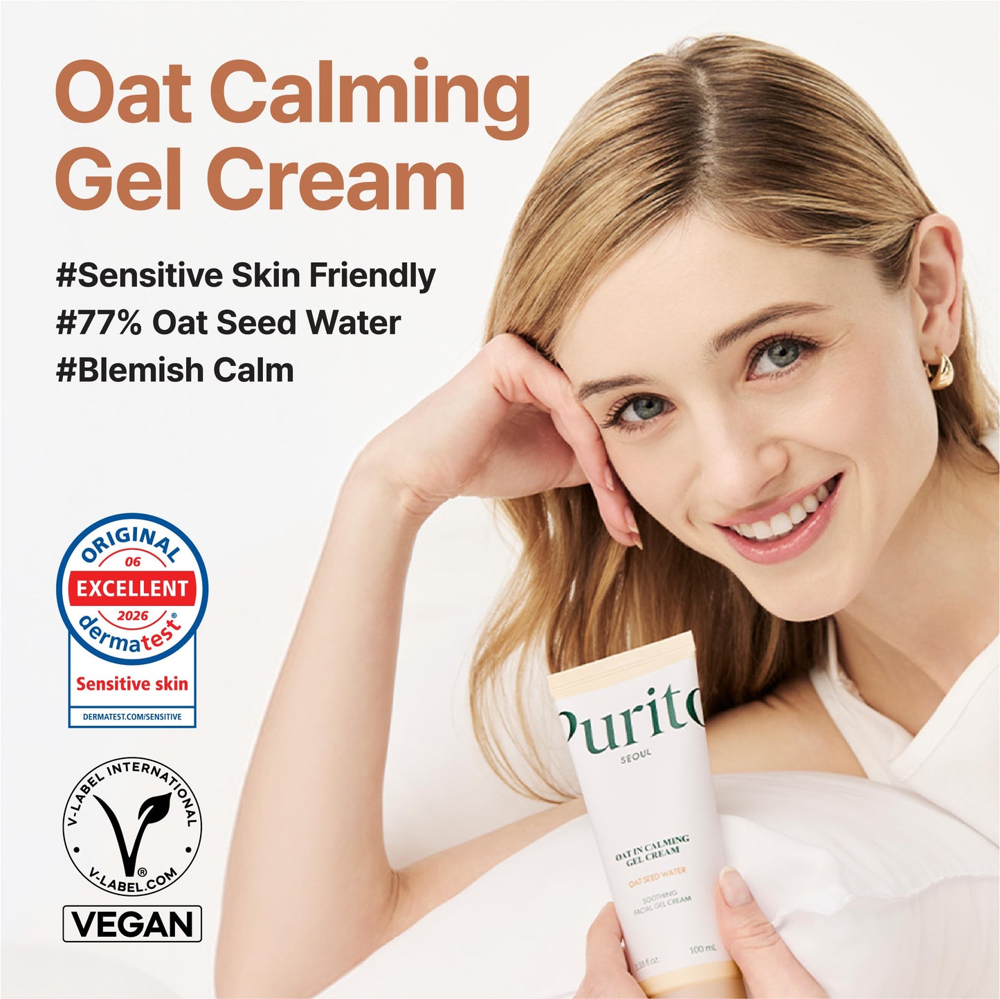 PURITO Panthenol 10% Barrier Cream | Face Moisturizer for Skin Barrier Repair | All skin types, sensitive and blemish-prone skin | Non-Comedogenic, Vegan | Korean Skincare, 100mL, 3.38 fl.oz